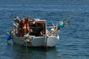 Fishing Boat Greek Isles Holiday