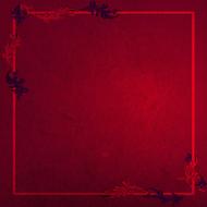 red texture with frame as background