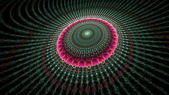fractal circle fantasy texture pink