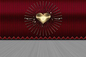 gold heart background texture scrapbooking drawing