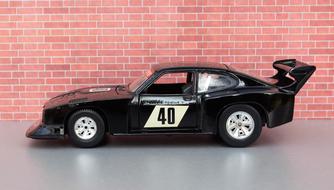 black car sports model