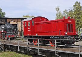 Museum Kleindiesellok Two Couplers