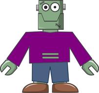 body cute frankenstein halloween