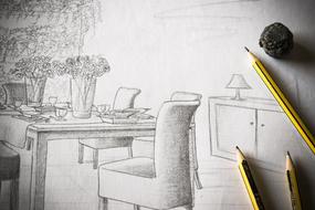 Drawing Graphite Rubber