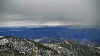 Colorado Mountain Nature panorama view