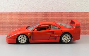 Car Auto Ferrari model