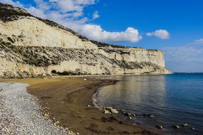 Beach Cliffs Sea