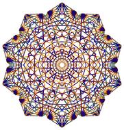 abstract chromatic decorative