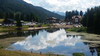 Terme Pond landscape