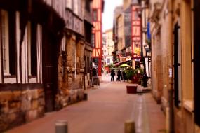 Street Rouen Miniature