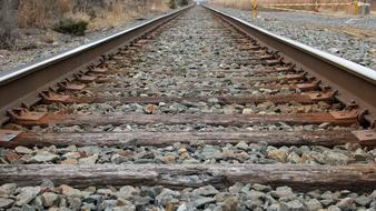 Railroad Tracks Rails Trains