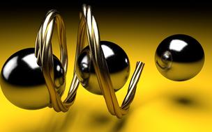 background ball braid metal
