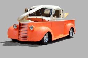 Retro Vintage Pickup Truck model