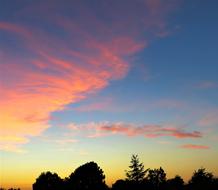 Nature Afterglow Sunset Golden