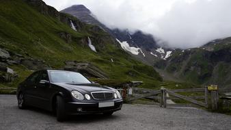 Car Mercedes Mountains