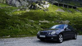 Car Mercedes Mountains