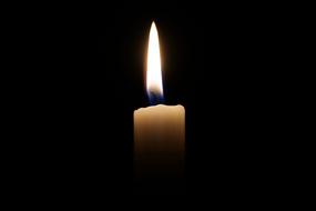 one Candle Light