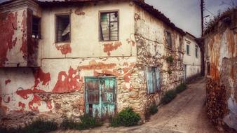 Street Greece Old House