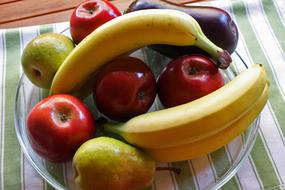 Sweet wholesome fruit on a plate