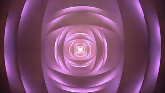 glowing fractal, pink fantasy pattern