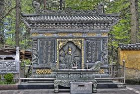 stone Monument Buddhism in China
