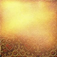 golden pattern, vintage background for scrapbooking
