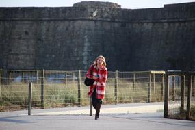 Woman Elegance Walk