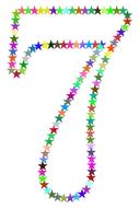 stars colorful prismatic chromatic