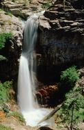Waterfall Lassen California