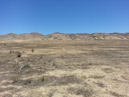 Desert In sunny day in California