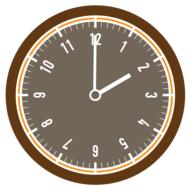 hours the time rattle