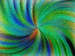 background with colourful swirl