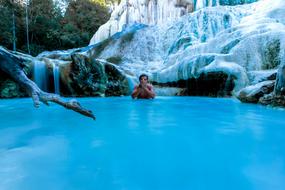 Thermal Bath Water blue