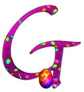 alphabet letter initial easter g drawing