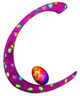 alphabet letter initial easter c drawing