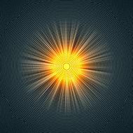 background mandala sun rays drawing