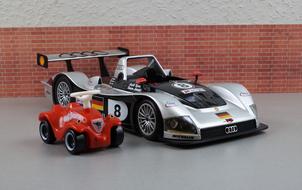 Model Car Audi R8R Bobby