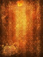 background scrapbooking texture fire drawing