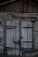 Old Rustic double Doors