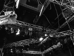 Light Rig Black And White