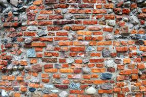 Wall Brick orange Lake Dusia