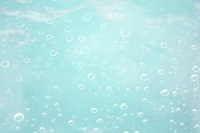 blue background with drops