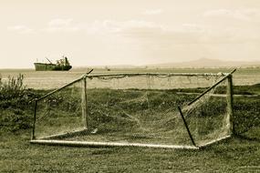 Goalpost Broken Rusty