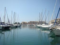 Port Boats Sea
