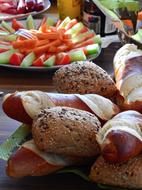 breadbox with baked goods
