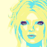 poster model art woman design