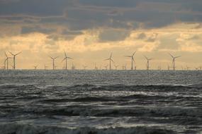 Wind Park Pinwheel Power
