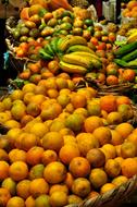 orange fruit at the market