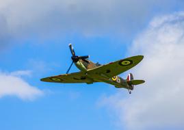 Plane Spitfire War