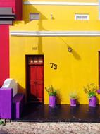 colourful house in Cape Town